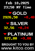 [FREE Most Recent Quotes of gold, silver, and platinum live]